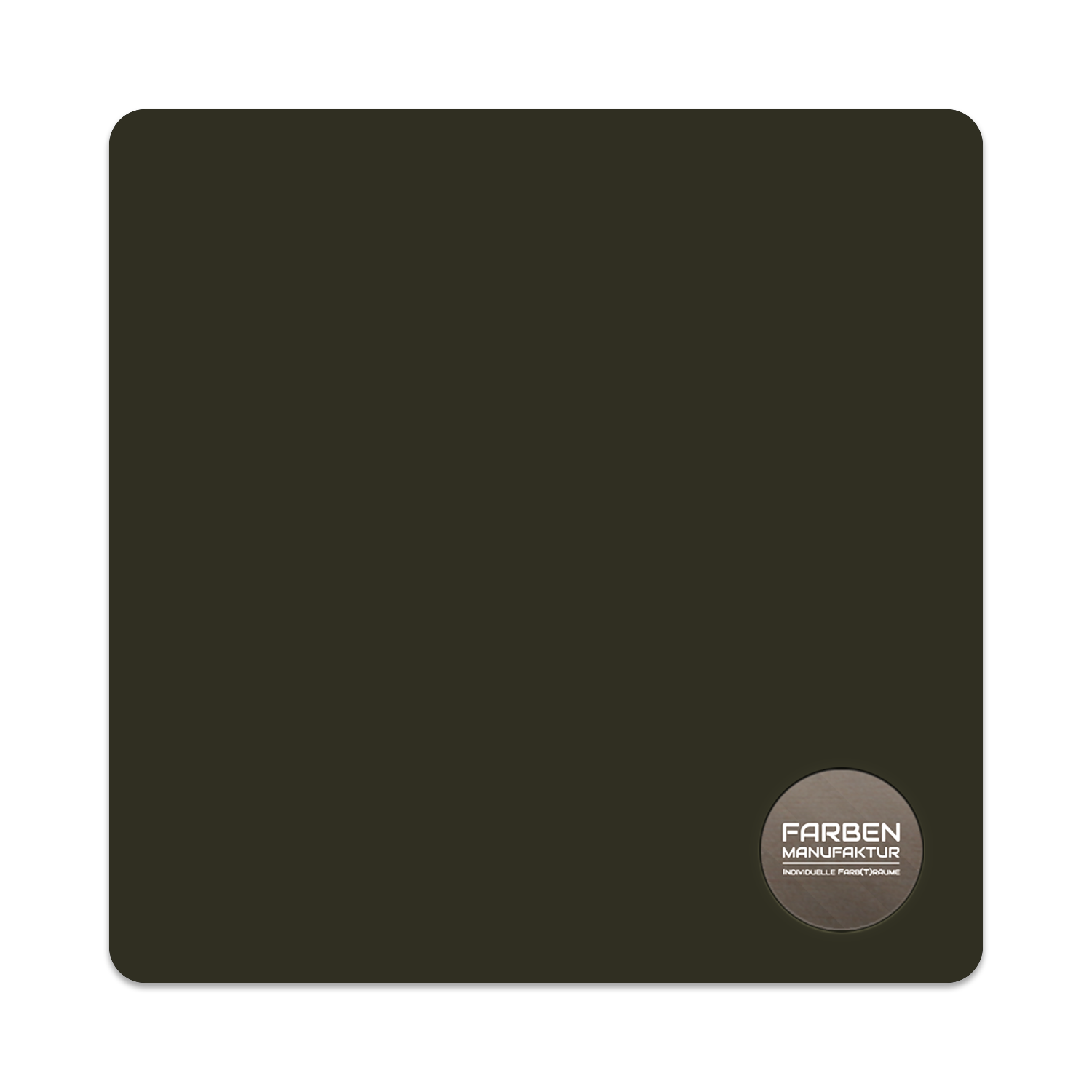 Farben Manufaktur Holzschutz deckend - RAL 6008 Braungrün