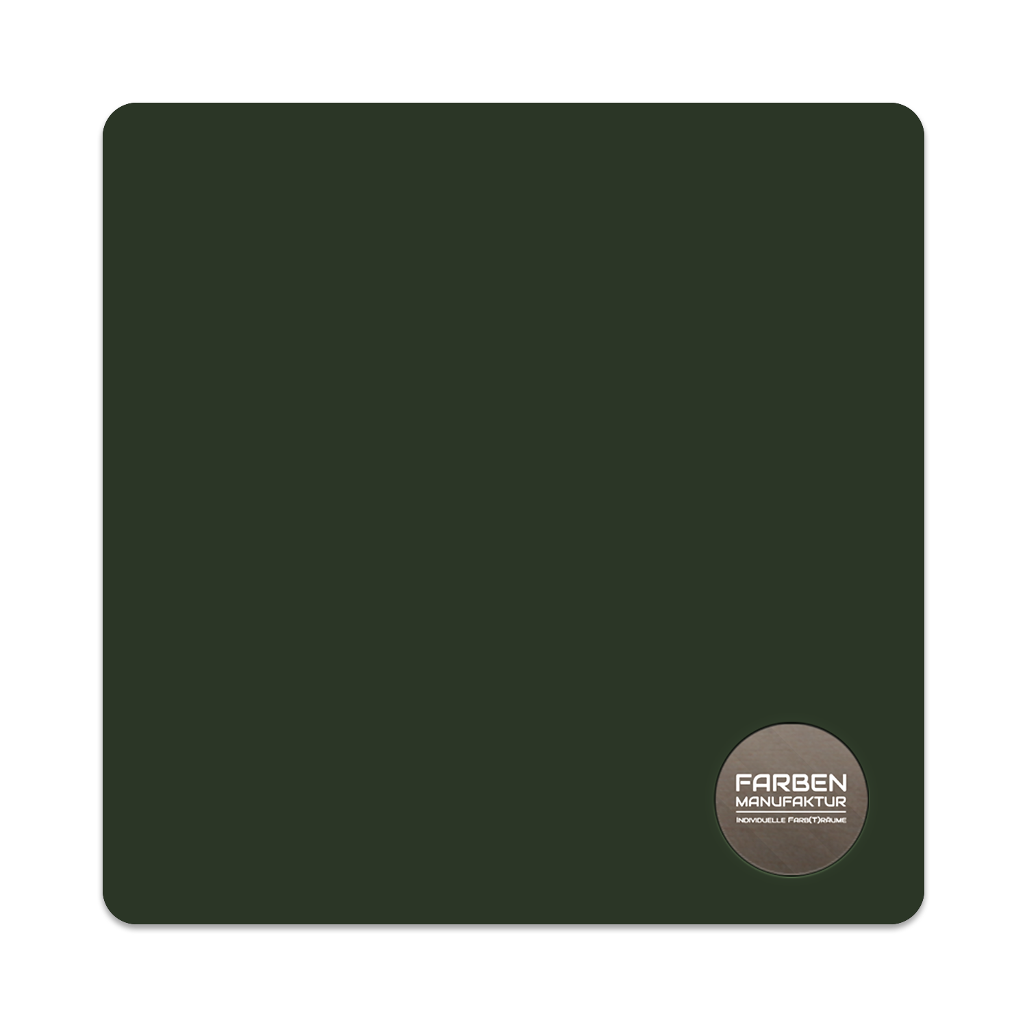 Farben Manufaktur Holzschutz deckend - RAL 6007 Flaschengrün