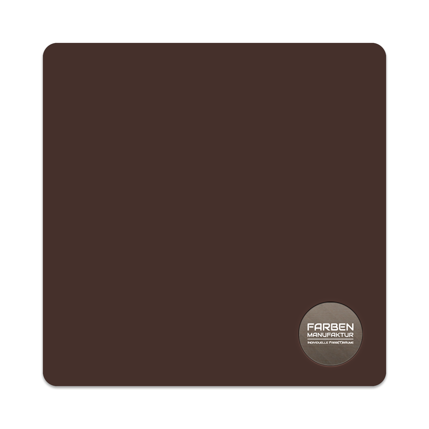 Farben Manufaktur Holzschutz deckend - RAL 8017 Schokoladenbraun