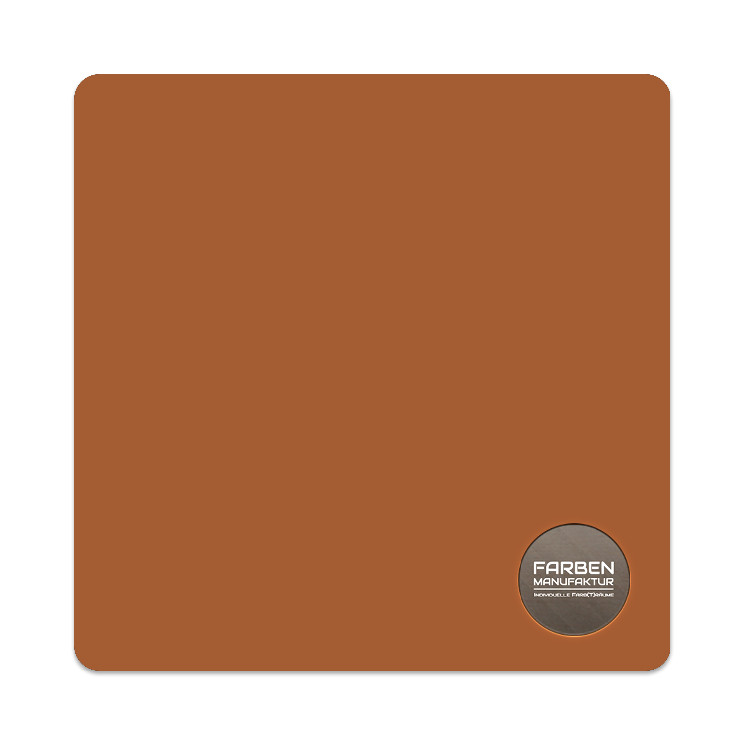 Farben Manufaktur Holzschutz deckend - RAL 8023 Orangebraun
