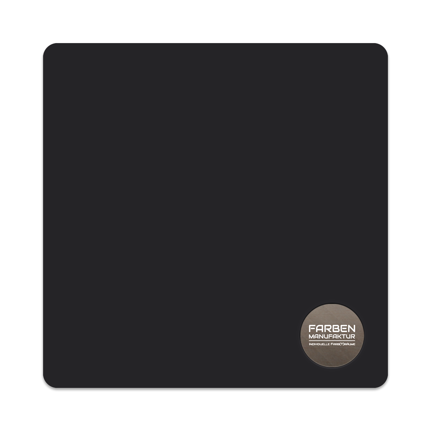 Farben Manufaktur Holzschutz deckend - RAL 9004 Signalschwarz