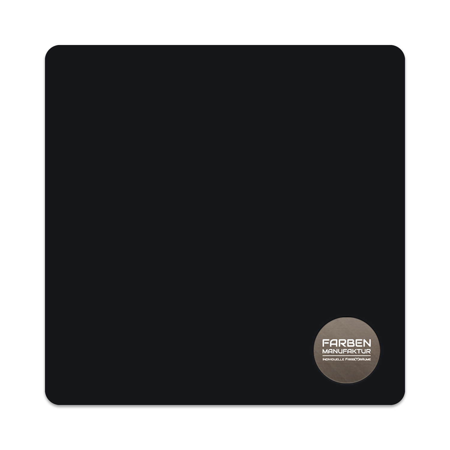 Farben Manufaktur Holzschutz deckend - RAL 9005 Tiefschwarz