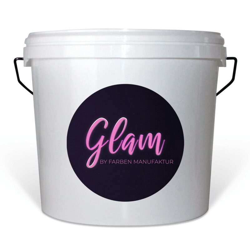 Glam Collection Dekoputz mit Glitzer