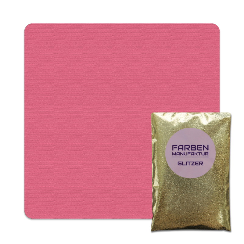 Farben Manufaktur Glitzer(t)räume - Vintage Pink mit Gold Glitzer Farben Manufaktur Glitzer(t)räume - Vintage Pink mit Gold Glitzer