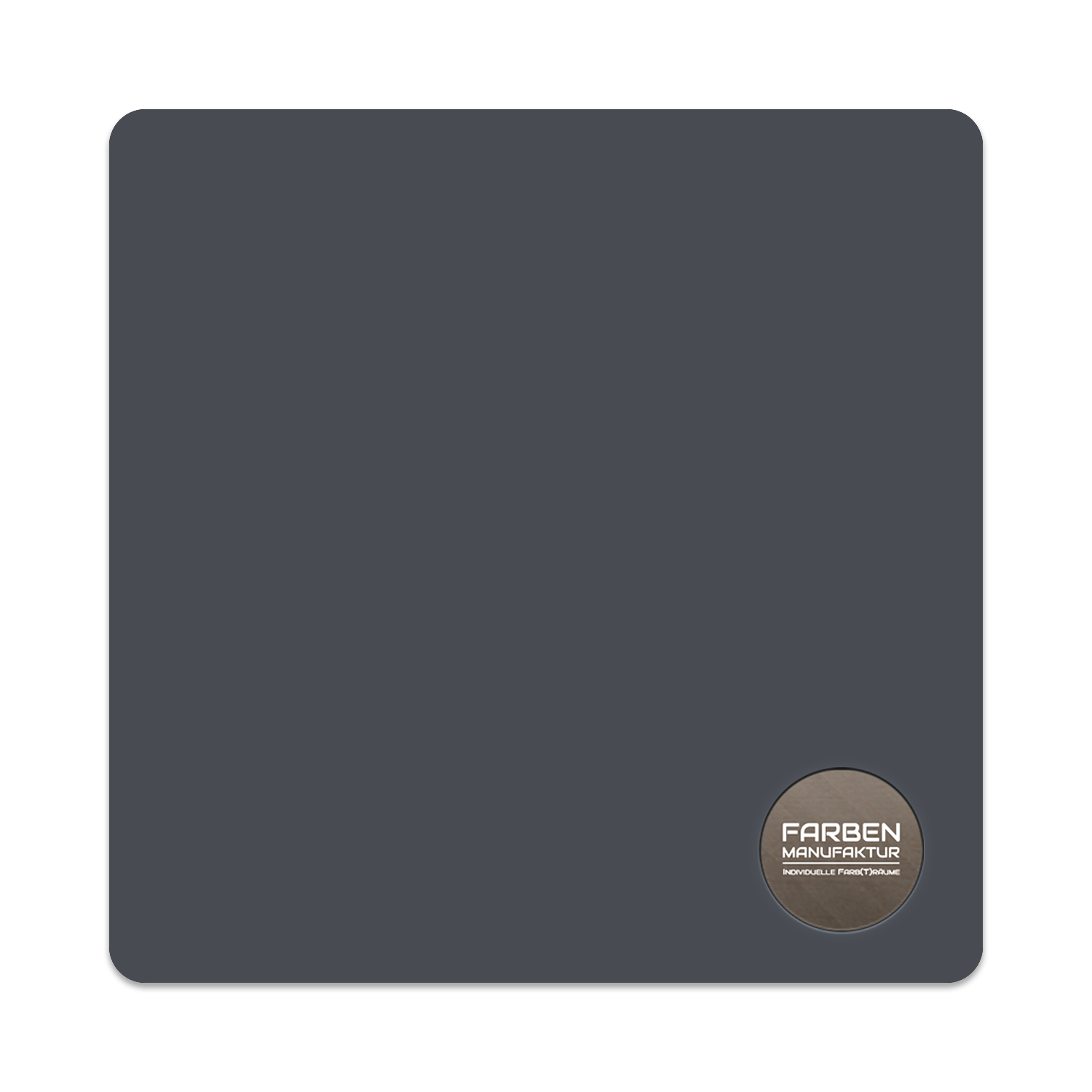 Farben Manufaktur (T)raumlux Seidenglänzend - RAL 7024 Graphitgrau