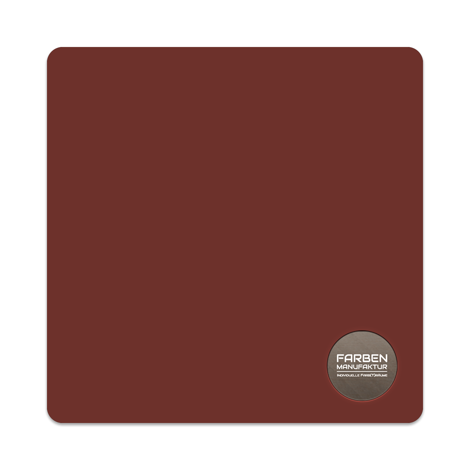 Farben Manufaktur Fassaden(t)räume Silikonharz mit Silber Glitzer - RAL 3009 Oxidrot