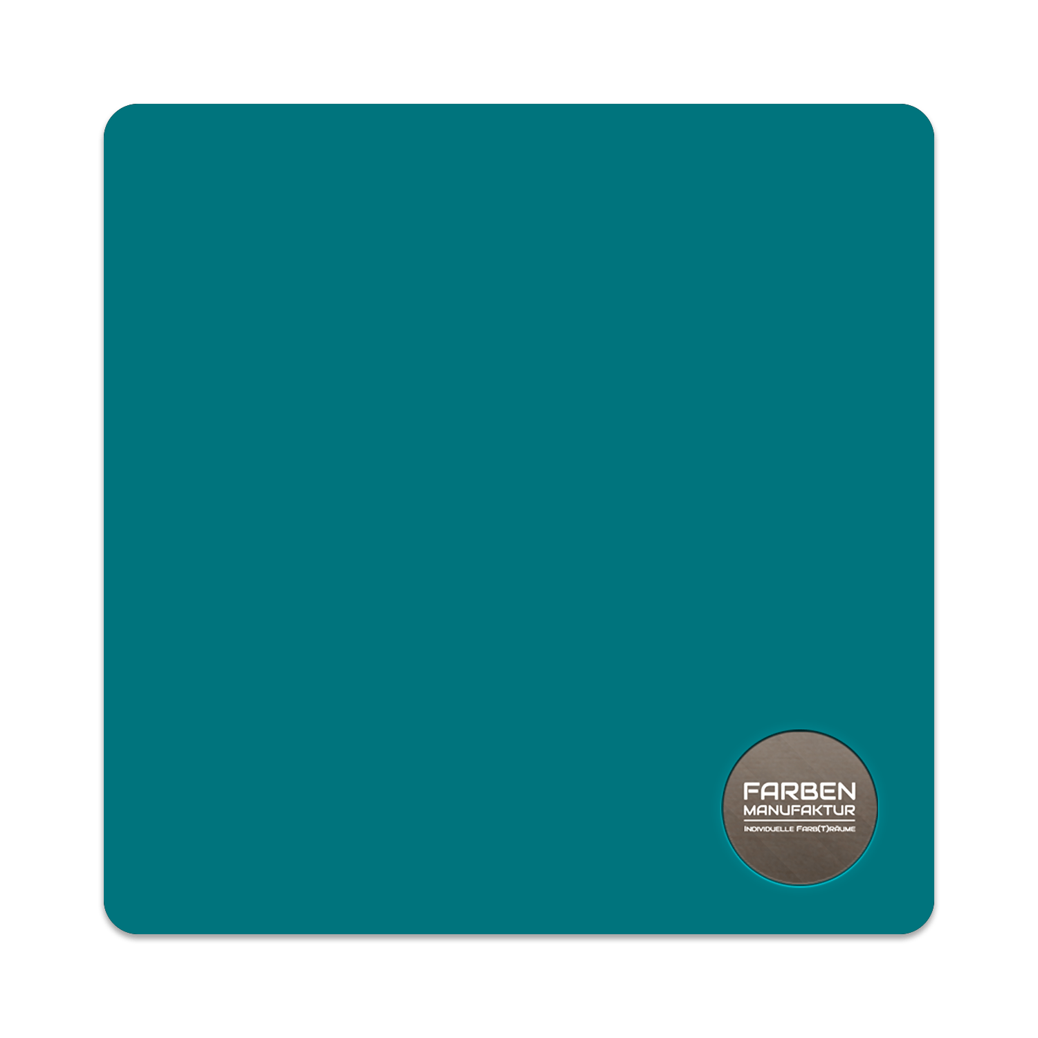 Farben Manufaktur Fassaden(t)räume Silikonharz mit Silber Glitzer - RAL 5021 Wasserblau