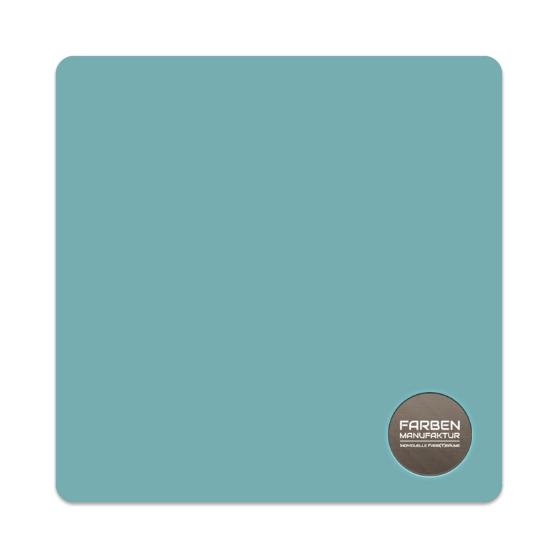 Farben Manufaktur Fassaden(t)räume Silikonharz mit Silber Glitzer - RAL 6034 Pastelltürkis Farben Manufaktur Fassaden(t)räume Silikonharz mit Silber Glitzer - RAL 6034 Pastelltürkis