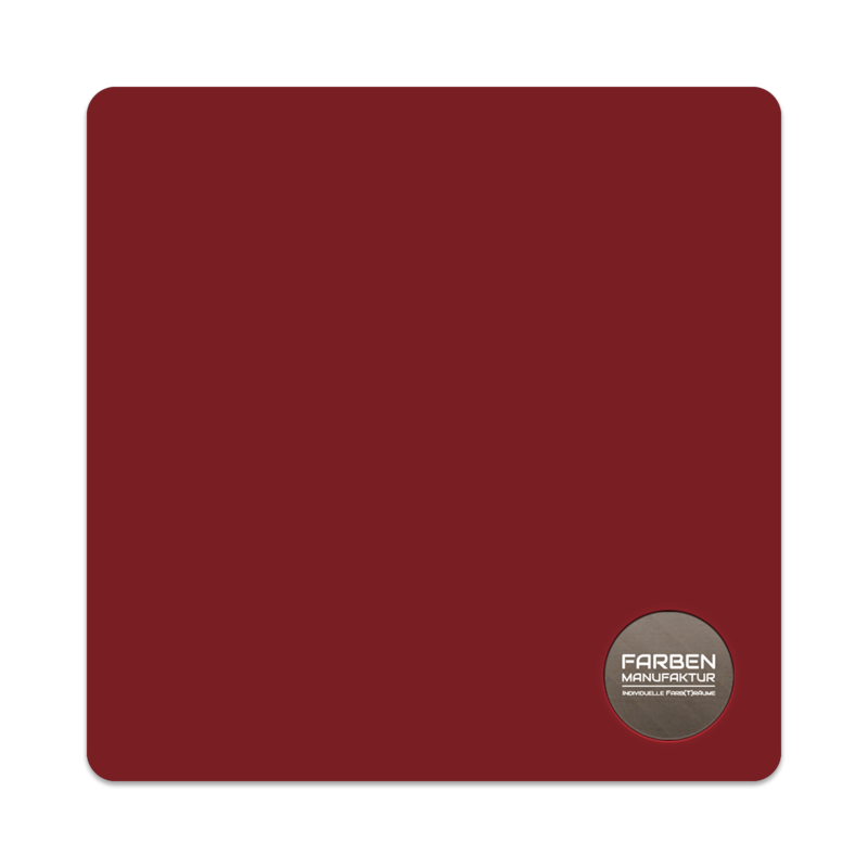 Farben Manufaktur Kreidefarbe  - RAL 3011 Braunrot