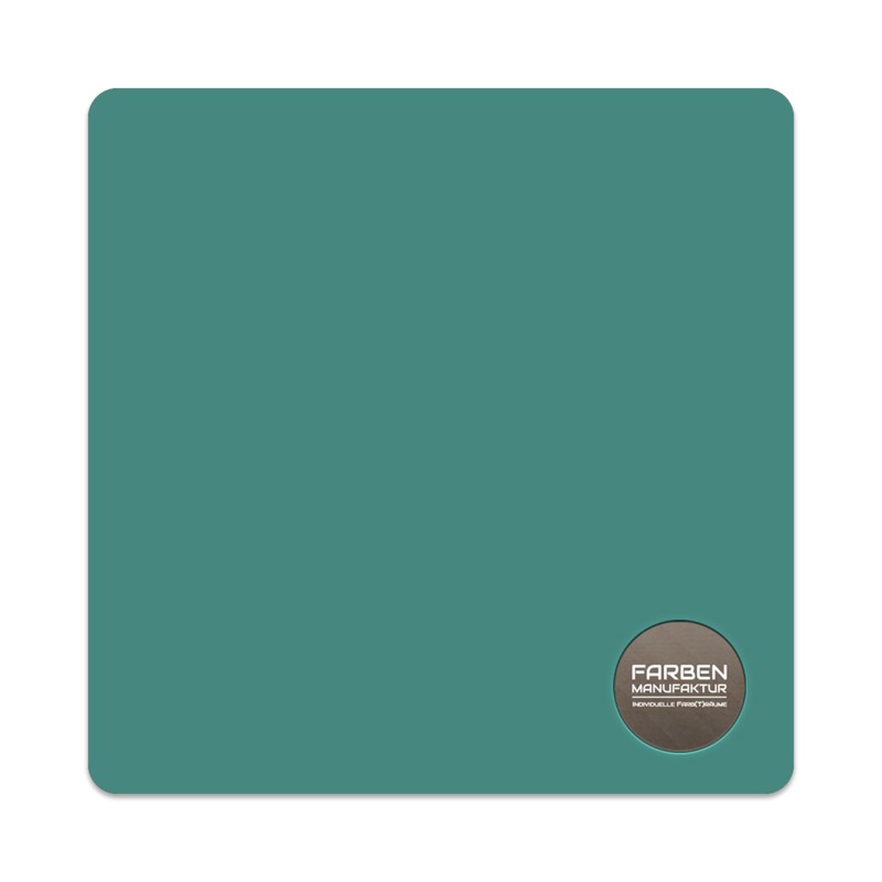 Farben Manufaktur Fassaden(t)räume Silikonharz mit Silber Glitzer - RAL 6033 Minttürkis Farben Manufaktur Fassaden(t)räume Silikonharz mit Silber Glitzer - RAL 6033 Minttürkis