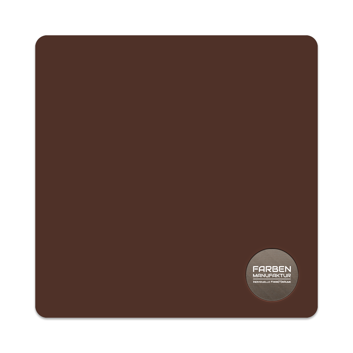 Farben Manufaktur Kreidefarbe Outdoor - RAL 8016 Mahagonibraun