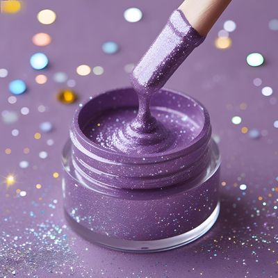 Glitzerfarben