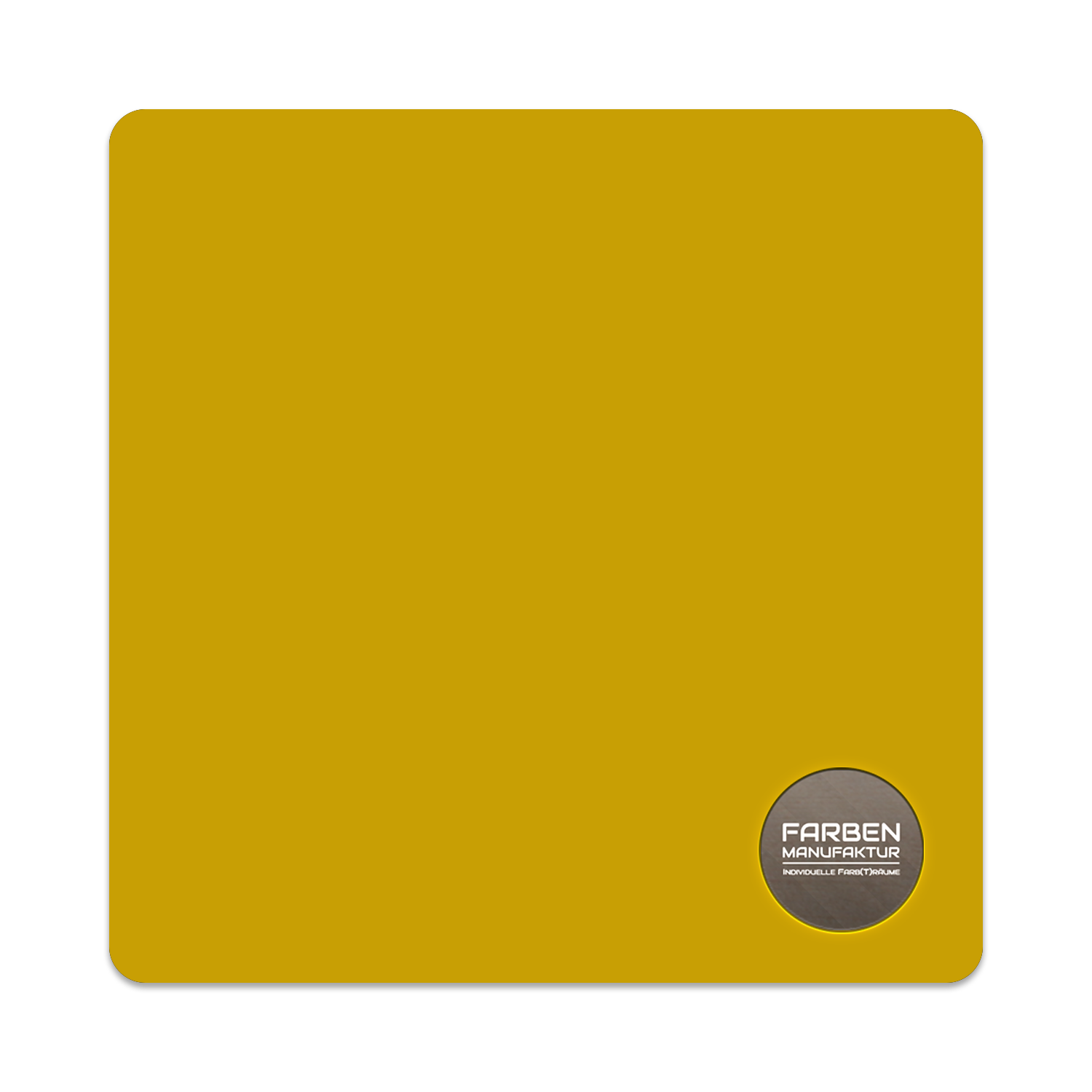 Farben Manufaktur Kreidefarbe mit glitzer  - RAL 1005 Honiggelb