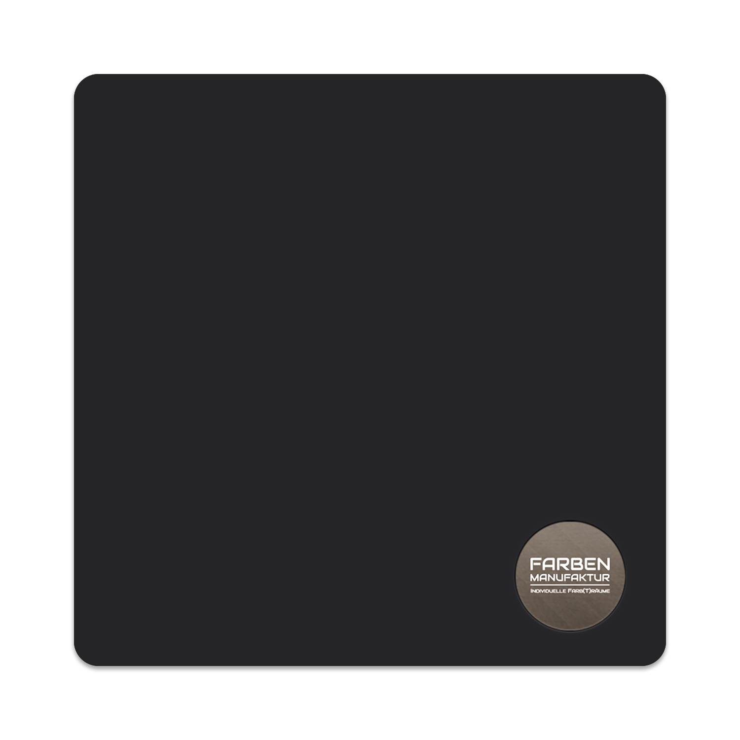 Farben Manufaktur Kreidefarbe mit Glitzer - RAL 9004 Signalschwarz