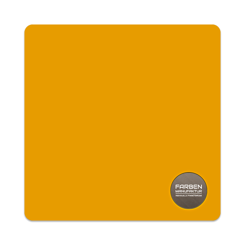 Farben Manufaktur Kreidefarbe mit Glitzer  - RAL 1007 Narzissengelb