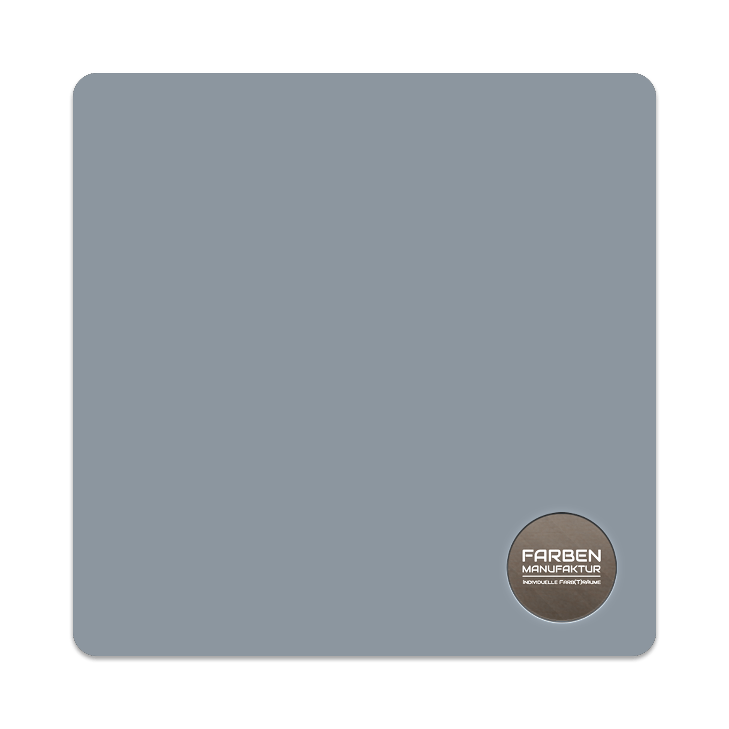 Farben Manufaktur Kreidefarbe mit Glitzer - RAL 7001 Silbergrau