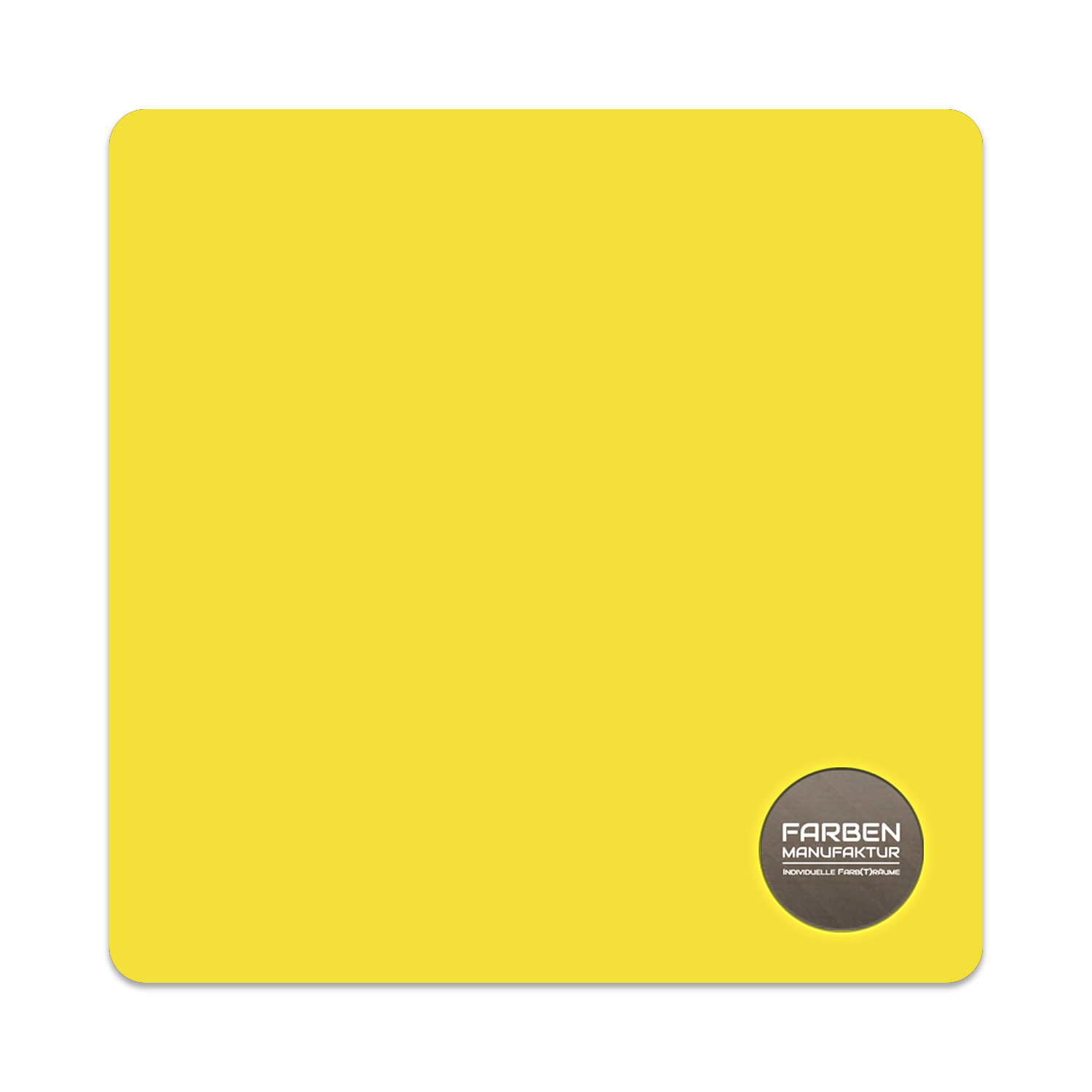 Farben Manufaktur Kreidefarbe mit Glitzer - RAL 1018 Zinkgelb