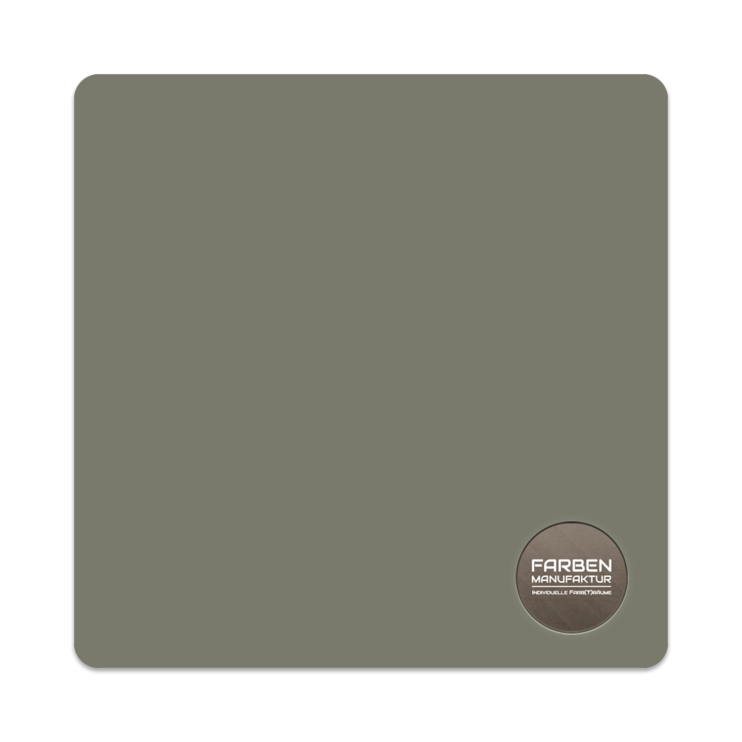 Farben Manufaktur Kreidefarbe mit Glitzer - RAL 7003 Moosgrau
