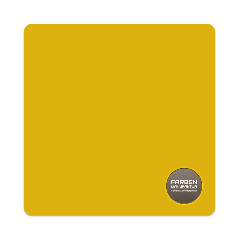 Farben Manufaktur Kreidefarbe mit Glitzer  - RAL 1032 Ginstergelb