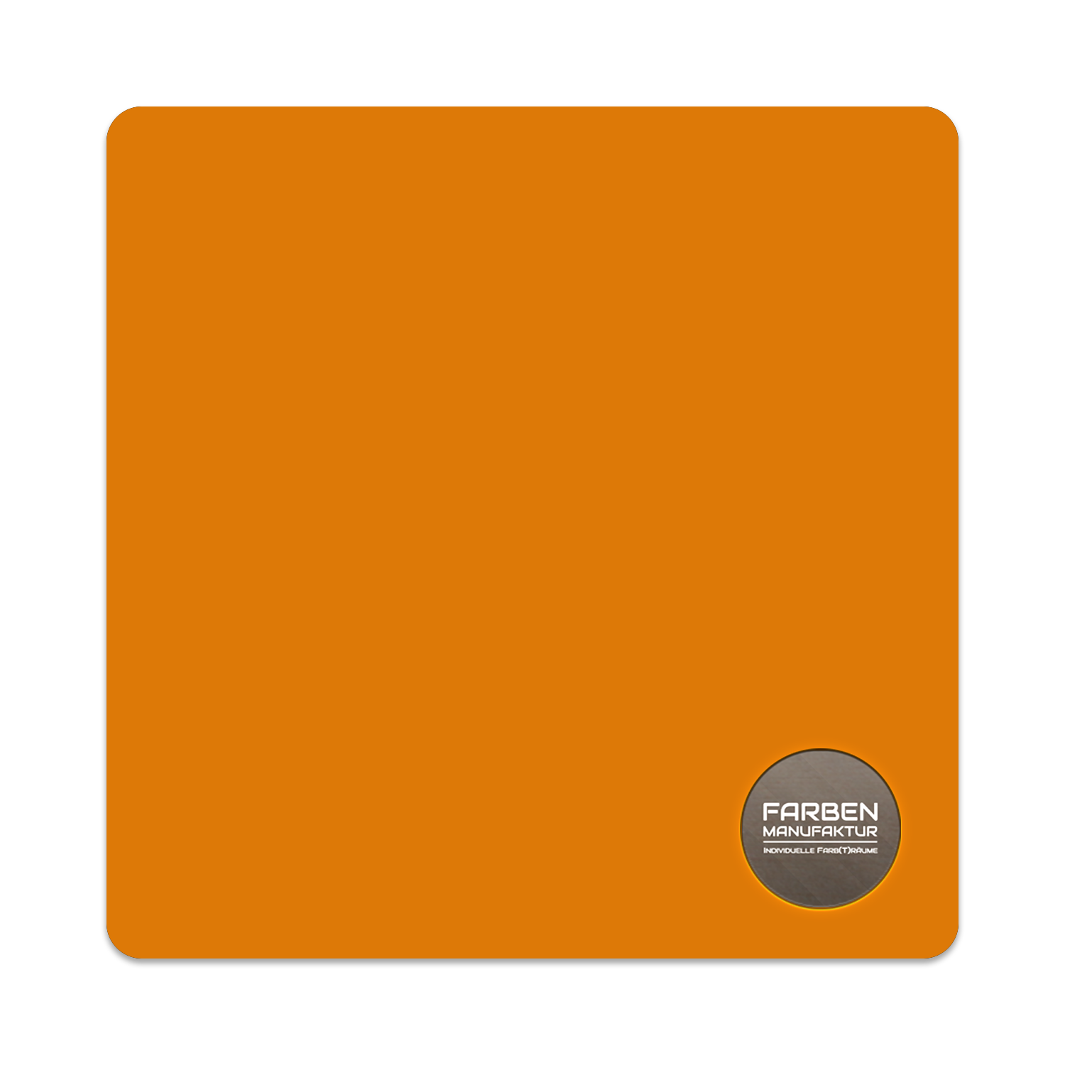 Farben Manufaktur Kreidefarbe mit Glitzer  - RAL 2000 Gelborange