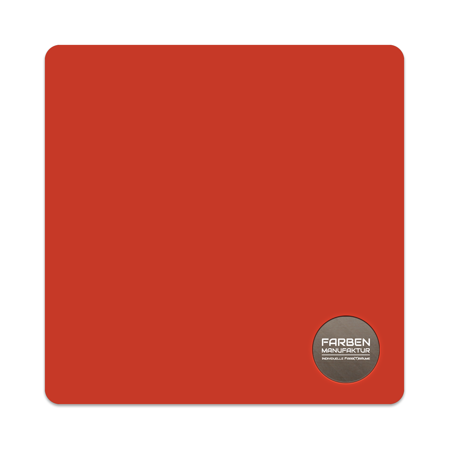 Farben Manufaktur Kreidefarbe mit Glitzer - RAL 2002 Blutorange