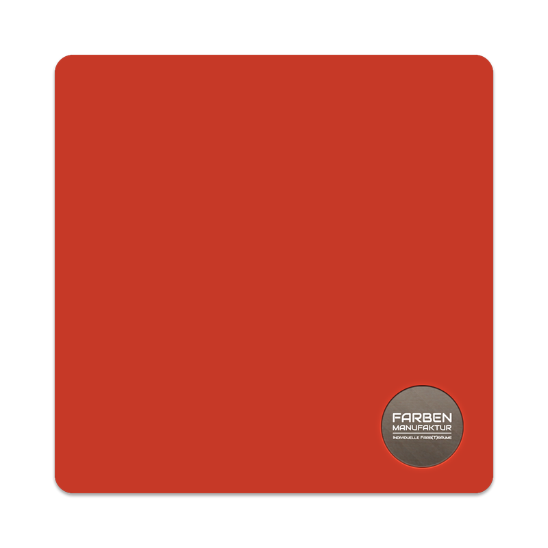 Farben Manufaktur Kreidefarbe mit Glitzer - RAL 2002 Blutorange