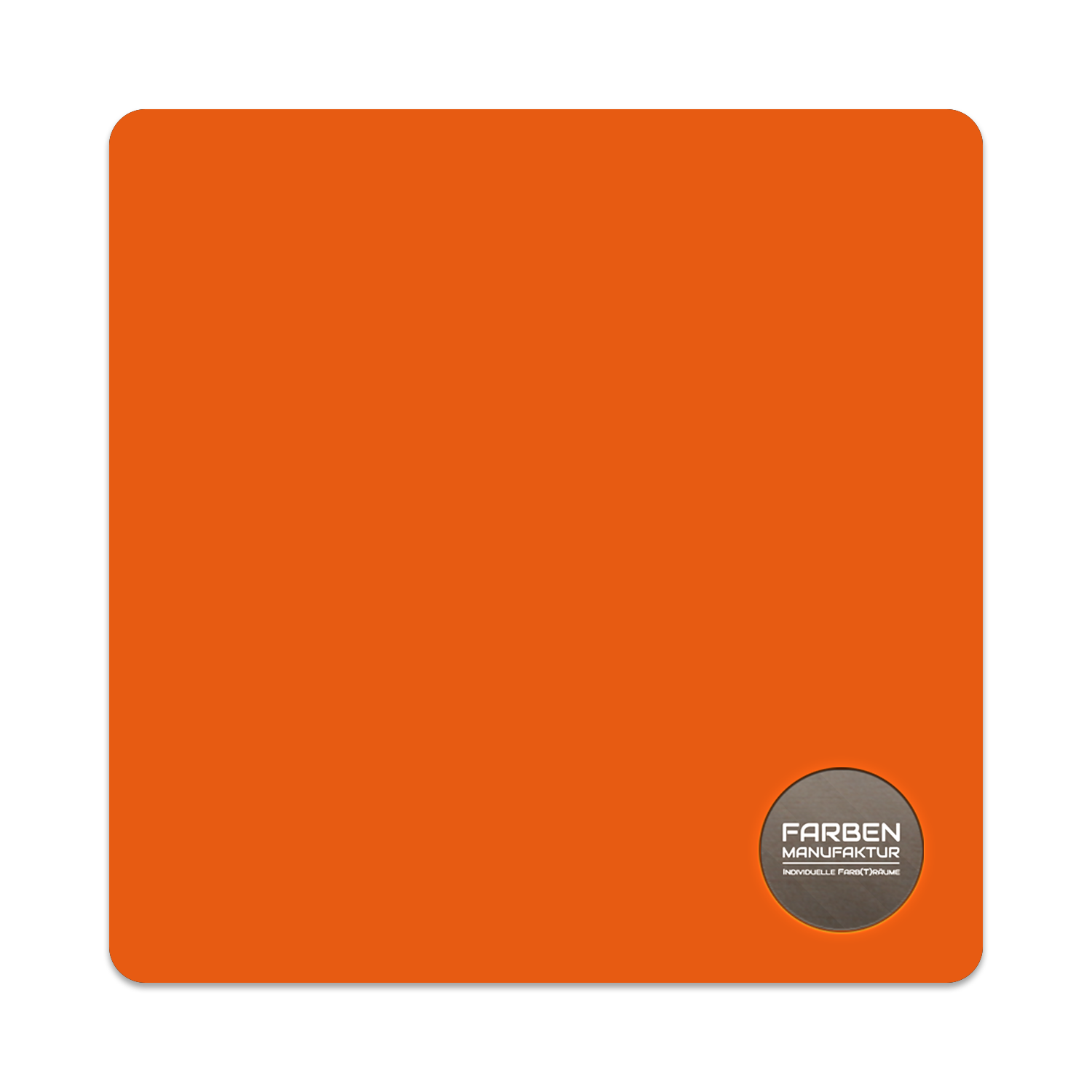 Farben Manufaktur Kreidefarbe mit Glitzer - RAL 2004 Reinorange