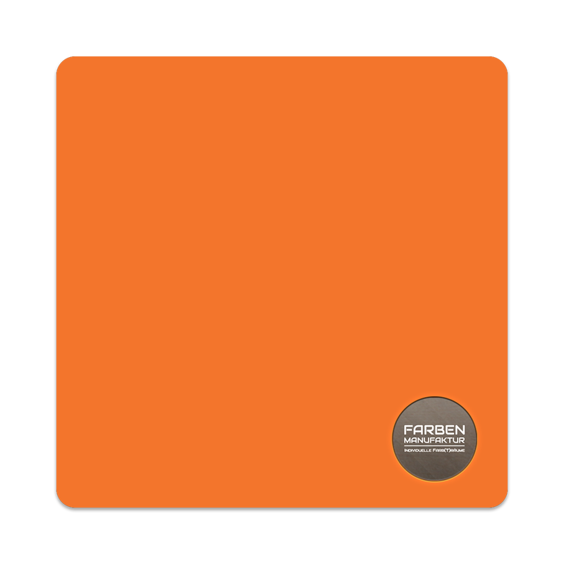 Farben Manufaktur Kreidefarbe mit Glitzer  - RAL 2008 Hellrotorange