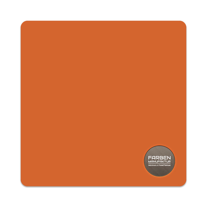 Farben Manufaktur Kreidefarbe mit Glitzer - RAL 2010 Signalorange