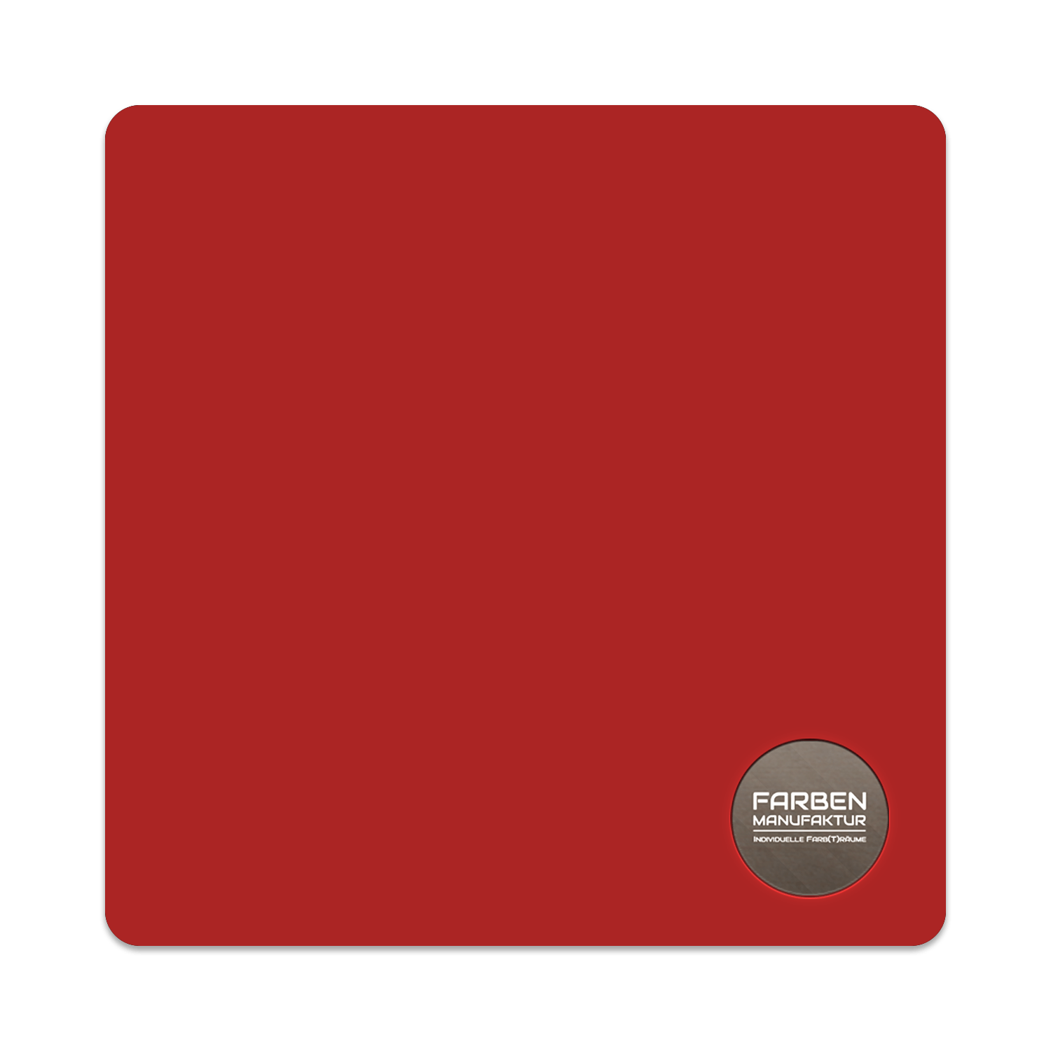 Farben Manufaktur Kreidefarbe mit Glitzer  - RAL 3000 Feuerrot