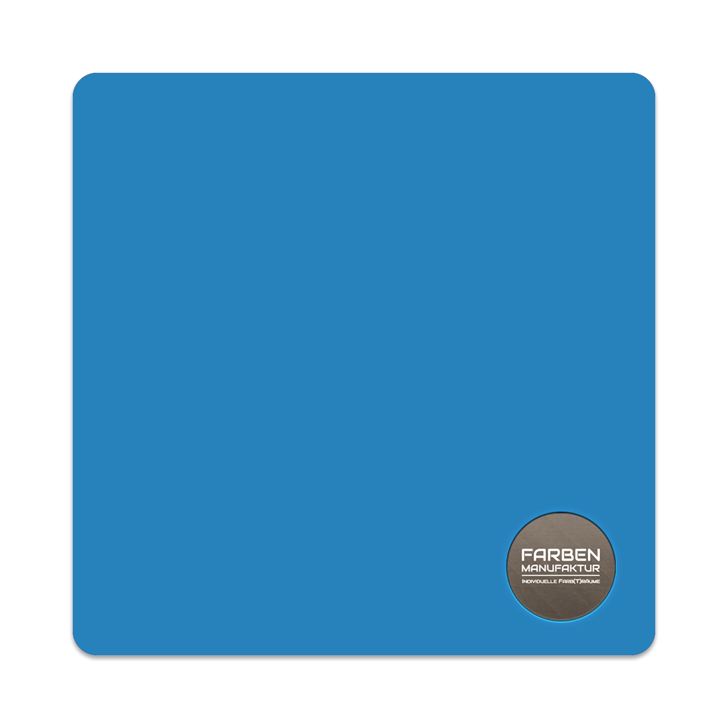 Farben Manufaktur Kreidefarbe mit Glitzer - RAL 5012 Lichtblau