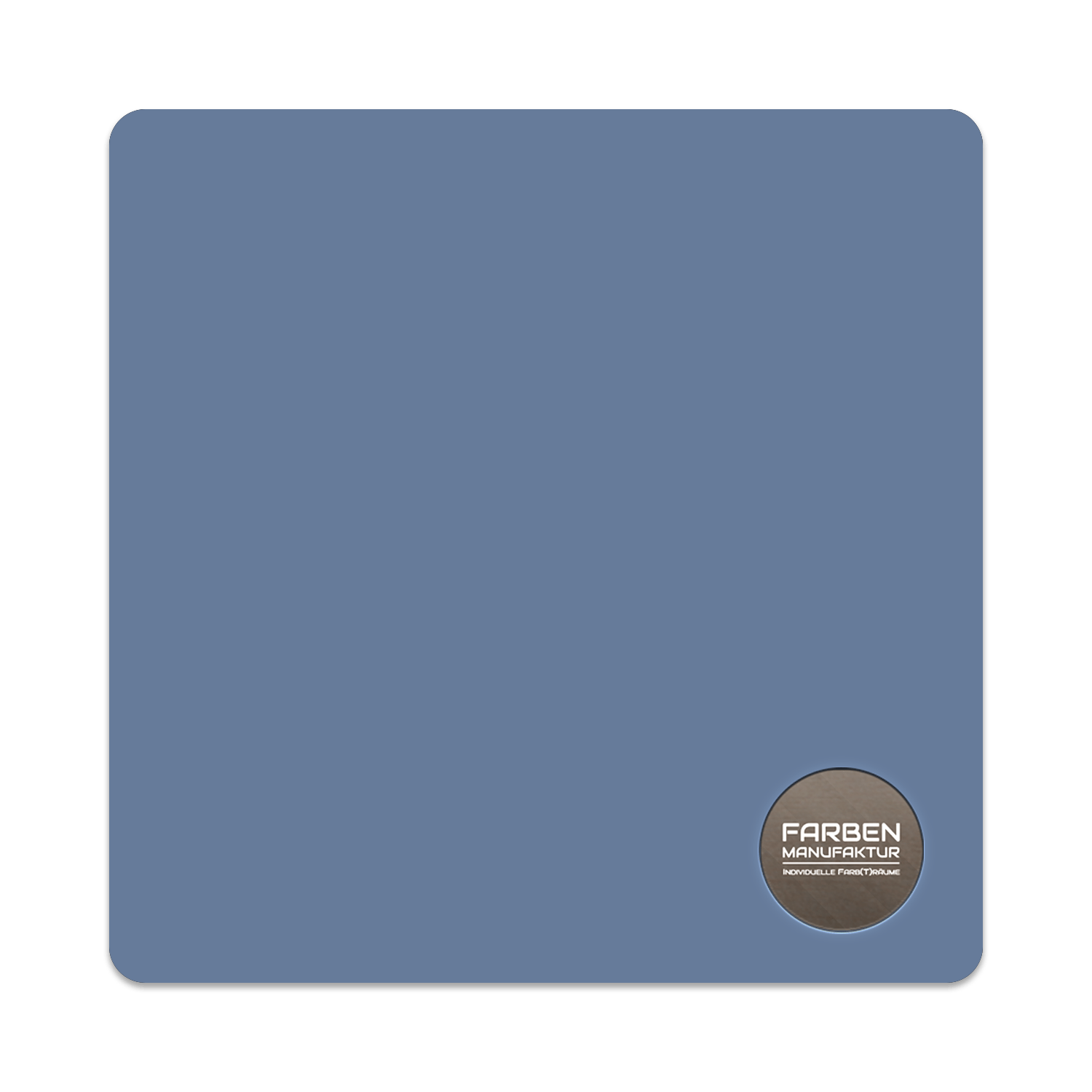 Farben Manufaktur Kreidefarbe mit Glitzer - RAL 5014 Taubenblau