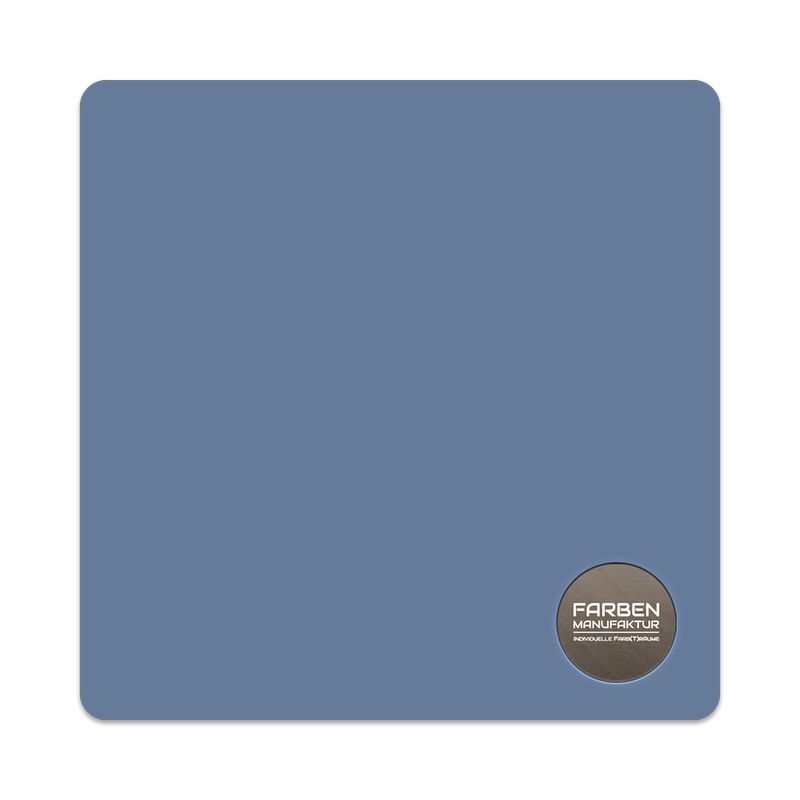 Farben Manufaktur Kreidefarbe mit Glitzer - RAL 5014 Taubenblau