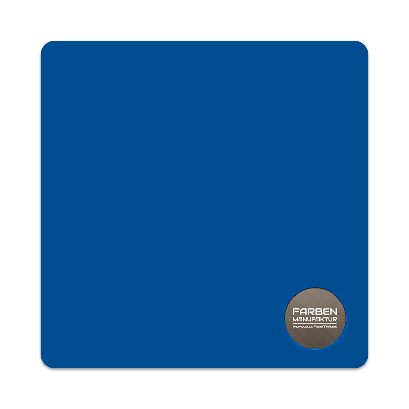 Farben Manufaktur Kreidefarbe mit Glitzer  - RAL 5017 Verkehrsblau