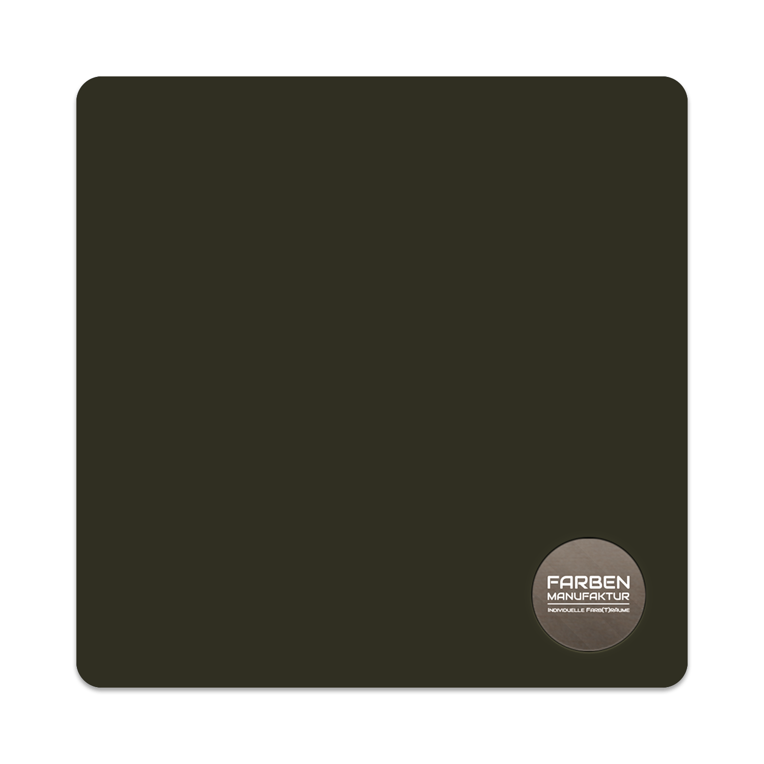 Farben Manufaktur Kreidefarbe mit Glitzer - RAL 6008 Braungrün