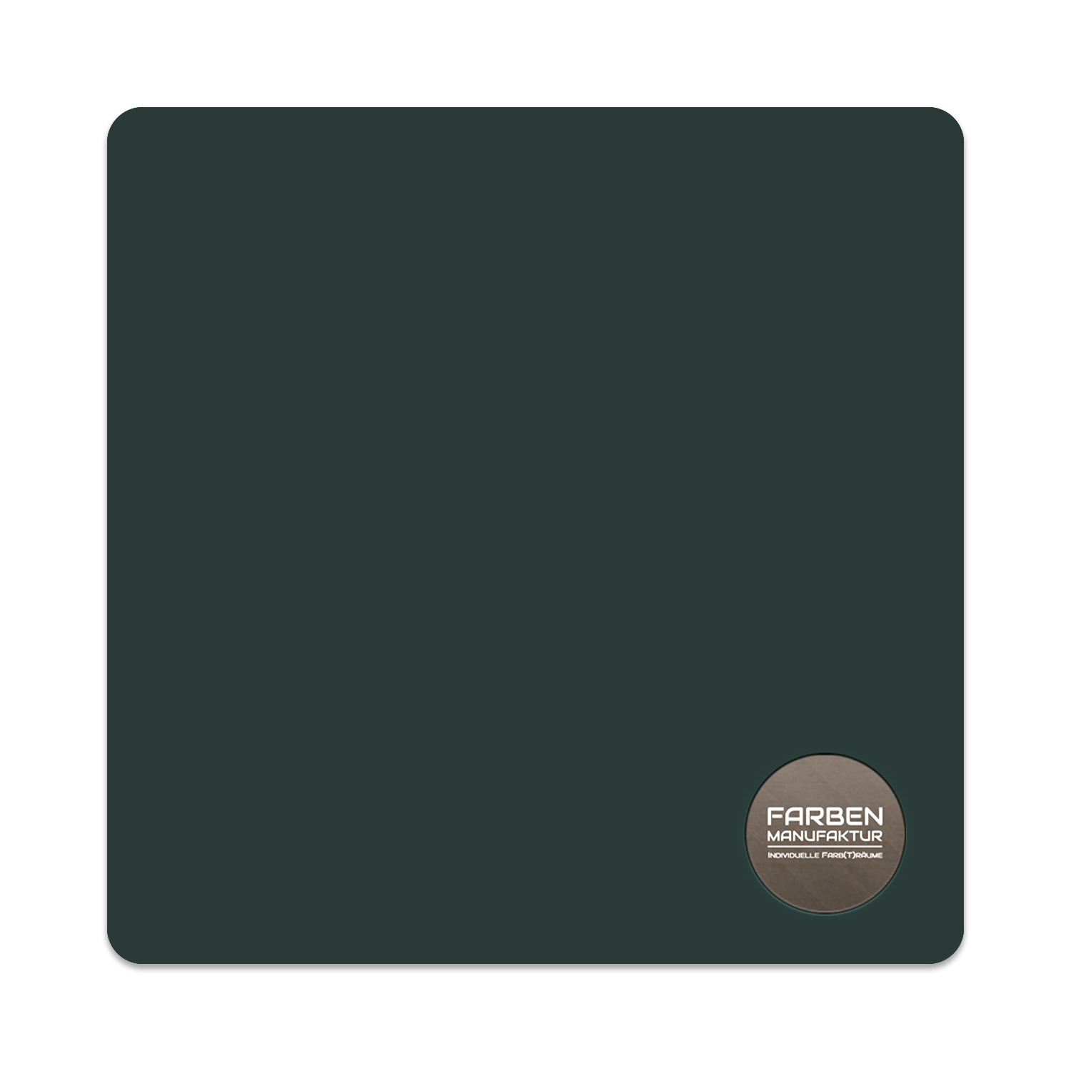 Farben Manufaktur Kreidefarbe mit Glitzer  - RAL 6012 Schwarzgrün