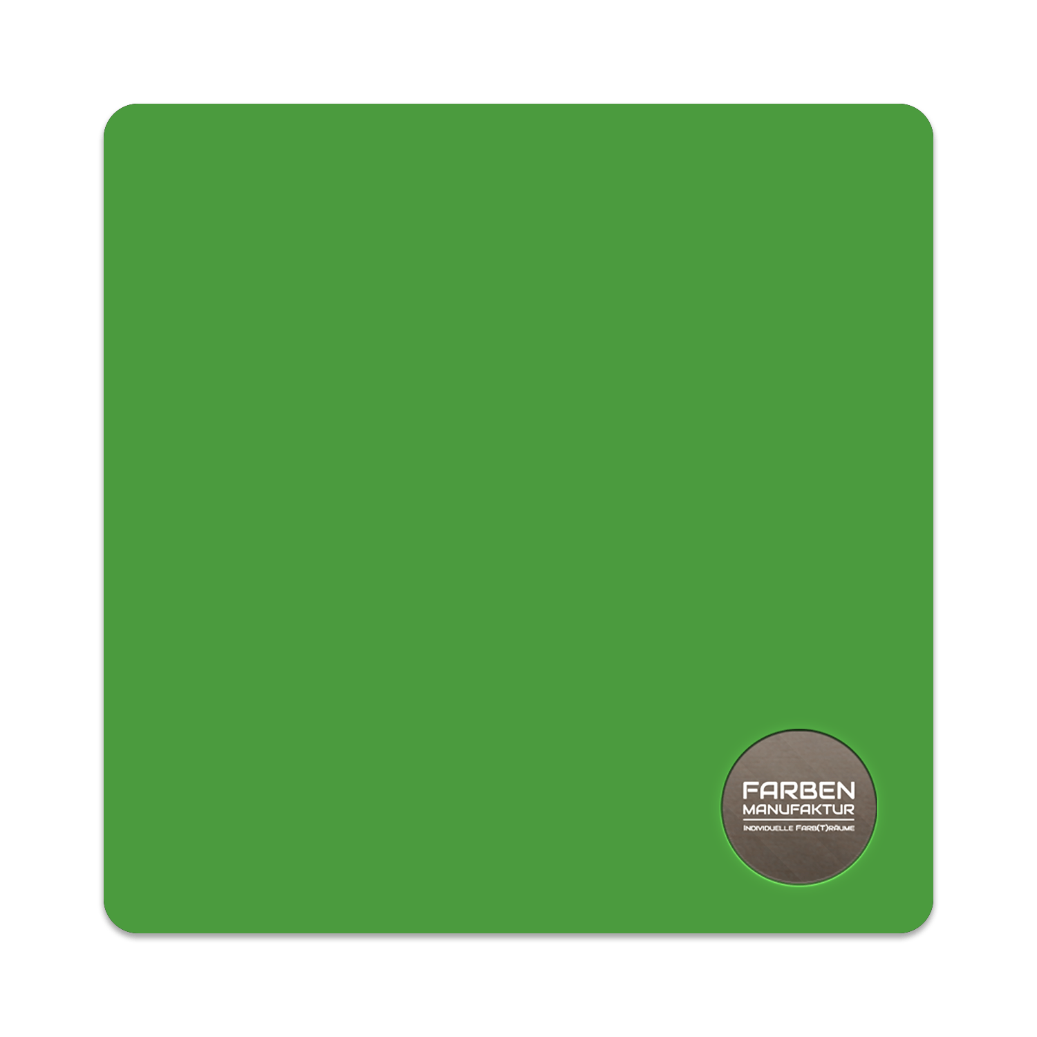 Farben Manufaktur Kreidefarbe mit Glitzer - RAL 6018 Gelbgrün