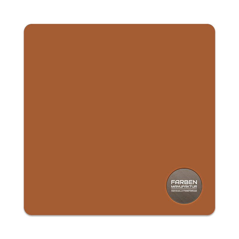 Farben Manufaktur Kreidefarbe mit Glitzer - RAL 8023 Orangebraun