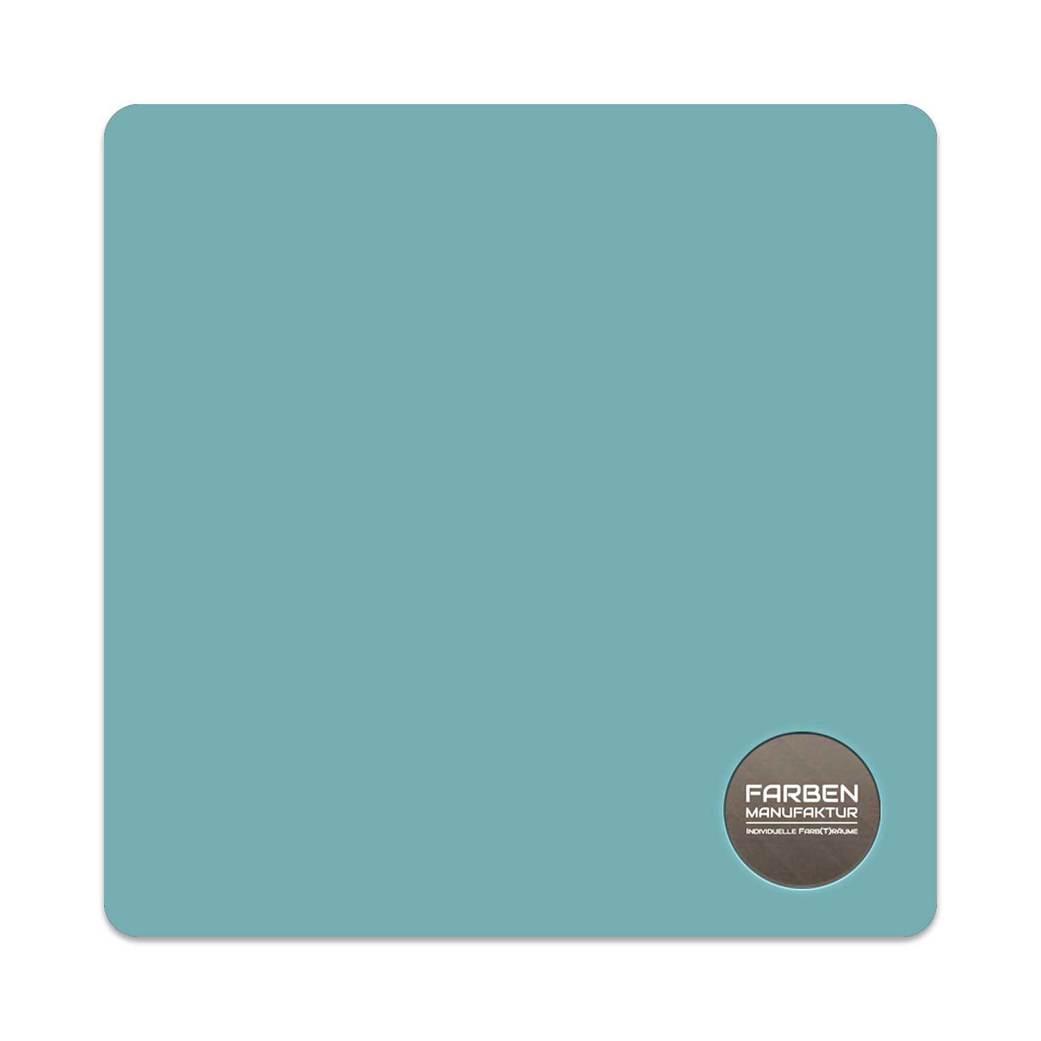 Farben Manufaktur Kreidefarbe mit Glitzer - RAL 6034 Pastelltürkis
