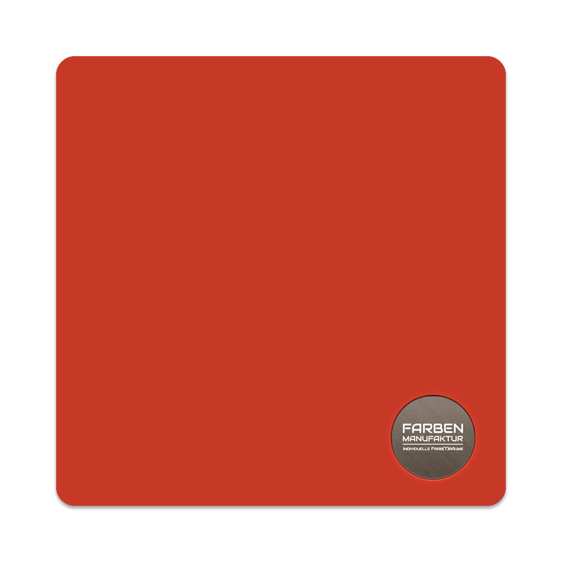 Farben Manufaktur Treppenlack Bunttöne mit Glitzer- RAL 2002 Blutorange
