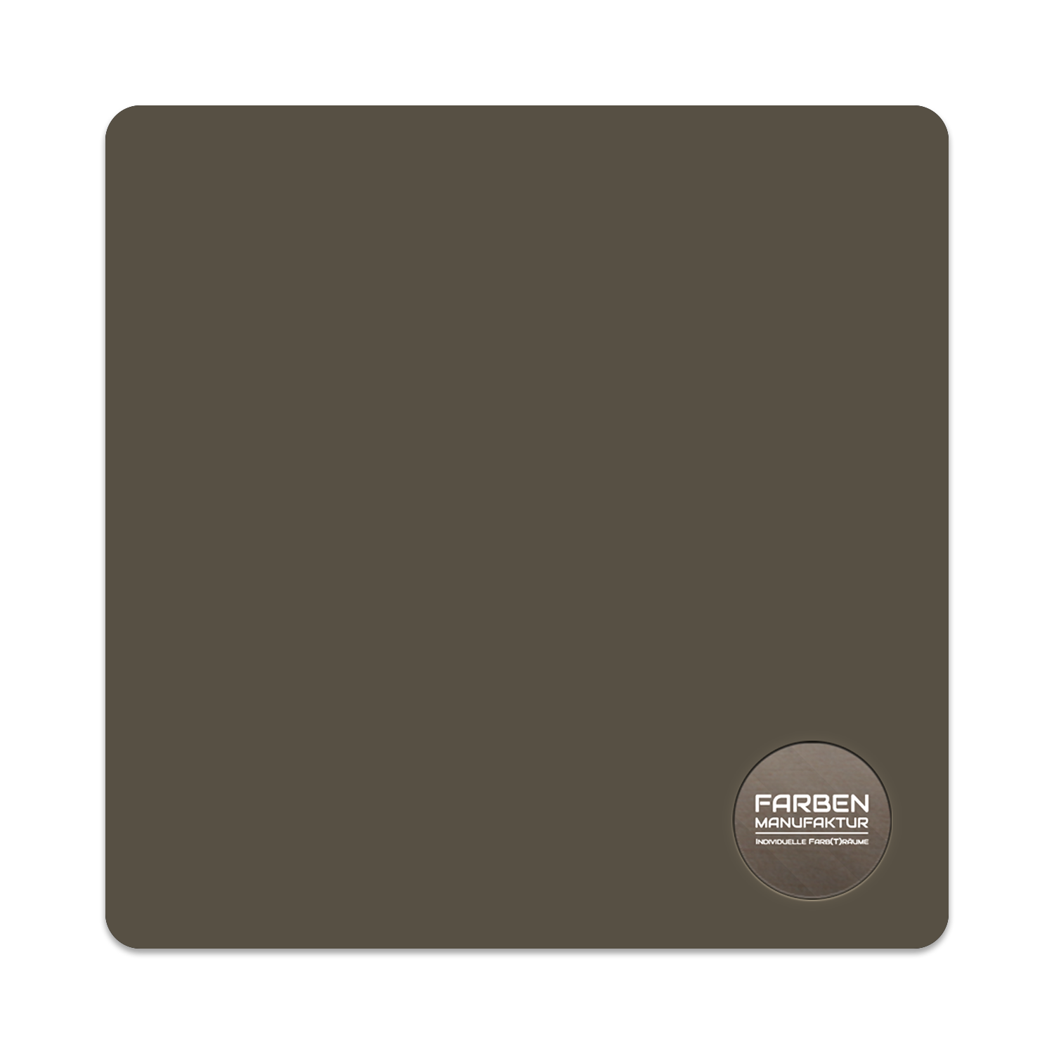 Farben Manufaktur Fenster und Türenlack Bunttöne - RAL 7013 Braungrau