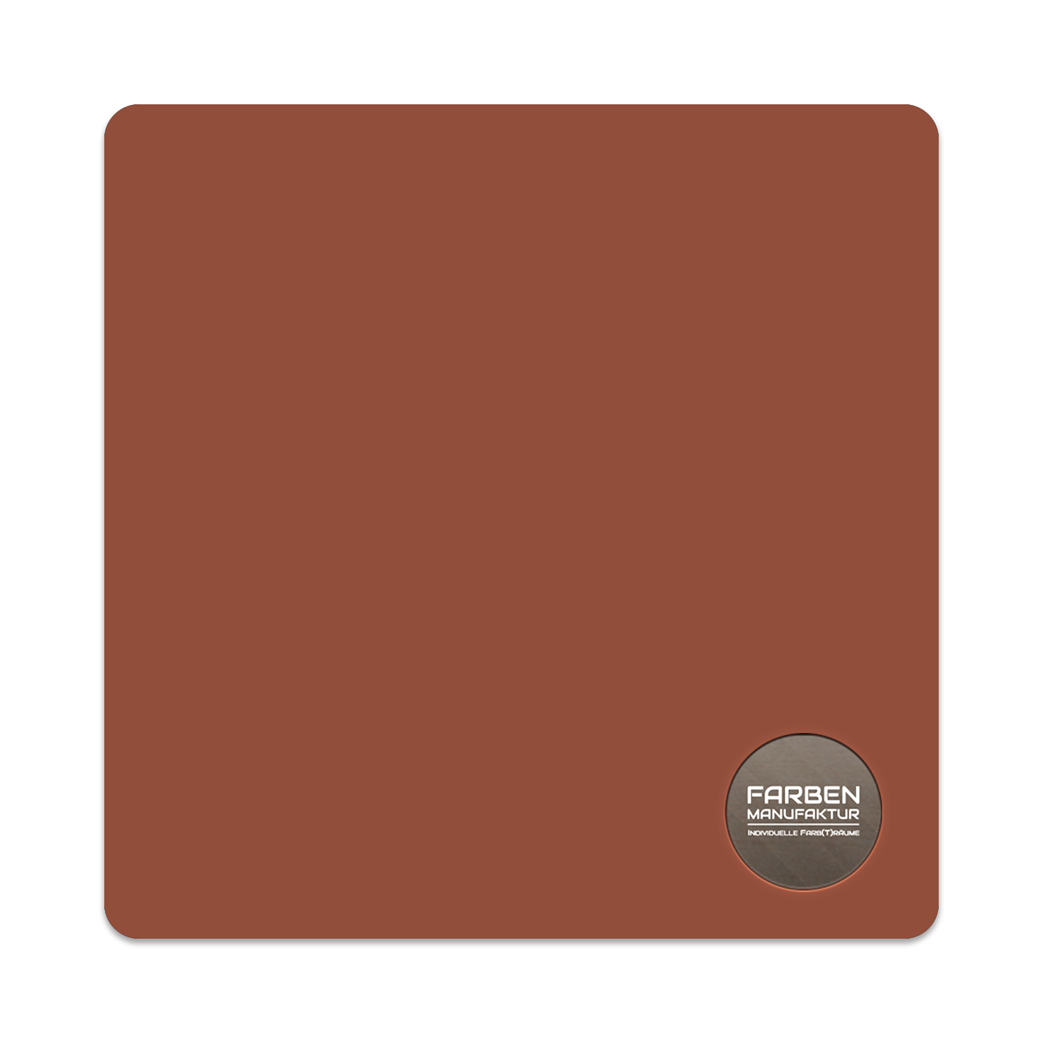 Farben Manufaktur Fenster und Türenlack Bunttöne - RAL 8004 Kupferbraun