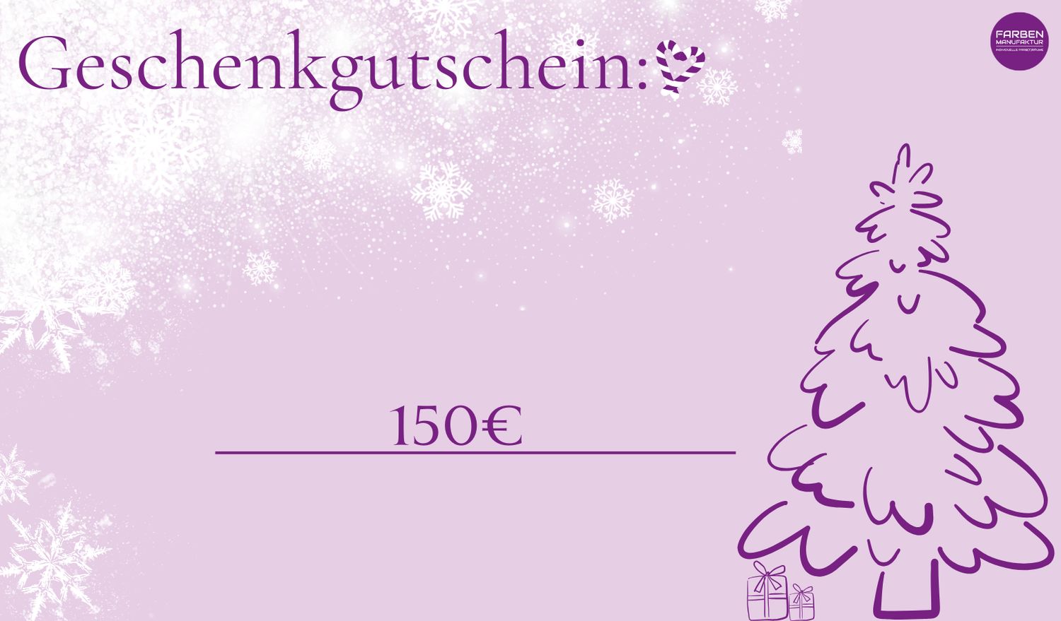 Weihnachtsgeschenkgutschein Weihnachtsgeschenkgutschein