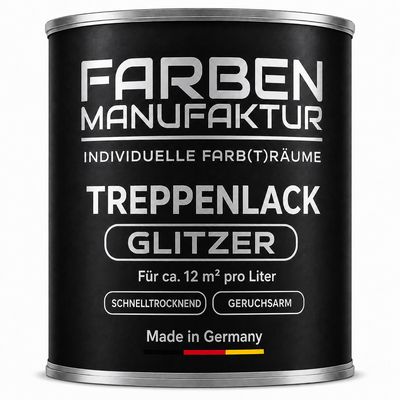 Treppenlack Glitzer Set