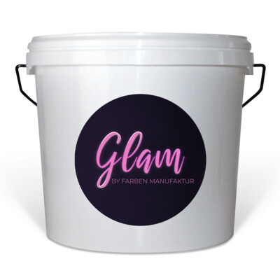 Glam Kreide-Wandfarbe mit Glitzer