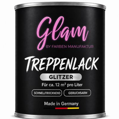 Treppenlack Glitzer Set