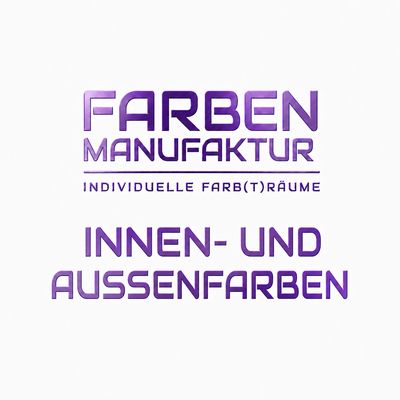 Innen und Außenfarben