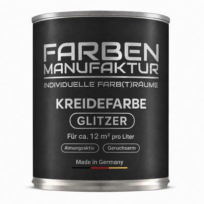 Kreidefarbe RAL mit Glitzer