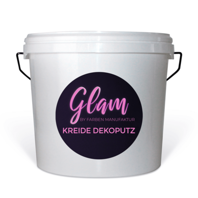Glam Deko Roll- & Streichputz mit Glitzer