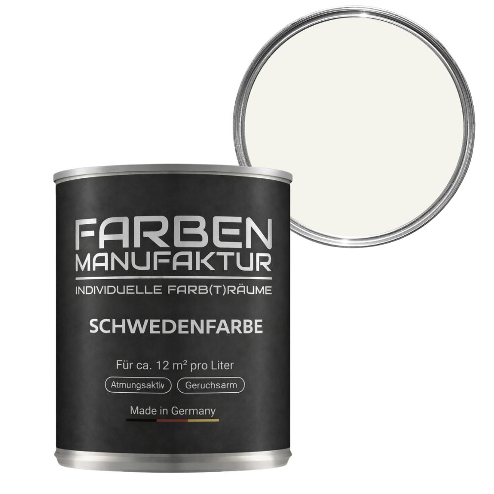 Farben Manufaktur Schwedenfarbe - Weiß Farben Manufaktur Schwedenfarbe - Weiß